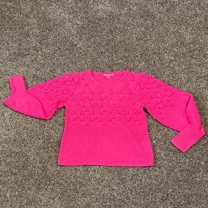 Lilly Pulitzer Nueva Sweater Hyper Pink Size Medium